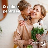 Clienții Sezamo au cheltuit cu 19% mai mult de 8 Martie: florile, ciocolata și vinul au dominat comenzile Sezamo