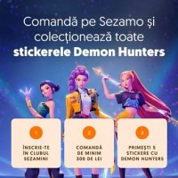 Sezamo aduce trendul global K-pop în coșul de cumpărături: collectibles „K-Pop Demon Hunters” și beneficii pentru familii