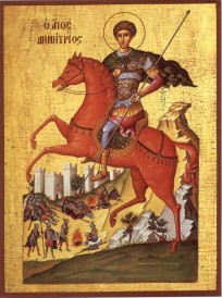 Obiceiuri de Sfântul Dimitrie, Izvorâtorul de Mir
