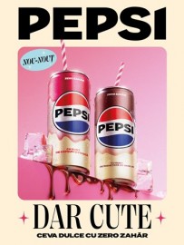  Pepsi lansează în România gama Pepsi Treats, cu arome inspirate din deserturi: Căpșuni și Frișcă și Înghețată de Vanilie